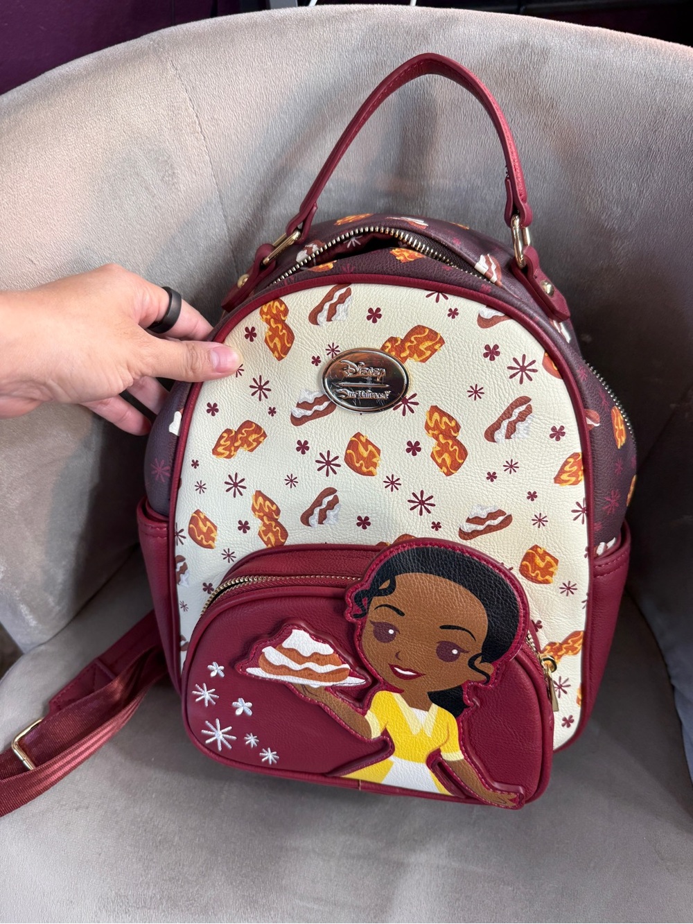 Tiana Princess and The Frog Loungefly Mini Backpack - Women's Bag